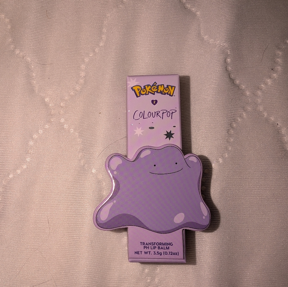 Pokemon x Colourpop Ditto Transform Transforming PH Lip Balm Sparkling